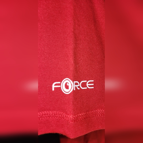 Carhartt Force Relaxed Fit Men's Midweight Red T-Shirt W Pocket - Picture 6 of 6